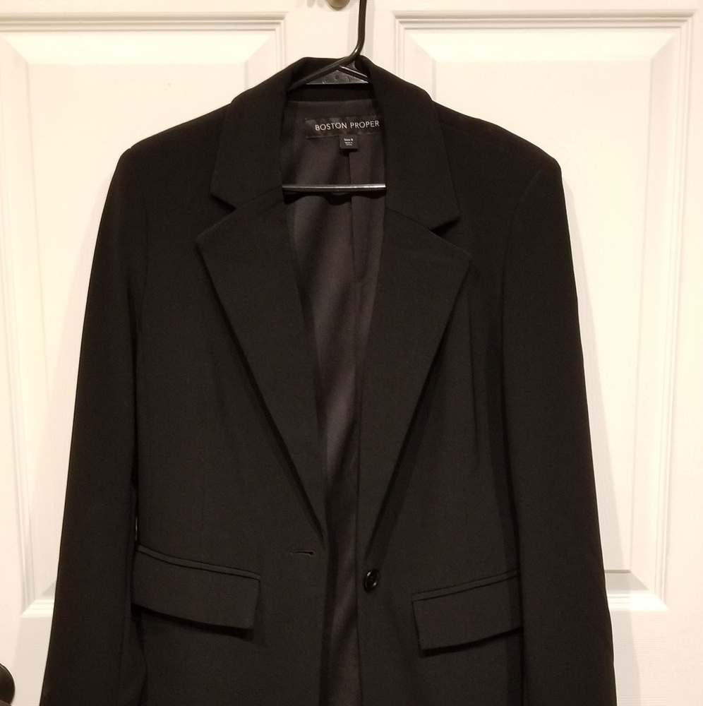 Boston Proper Boyfriend Travel Blazer